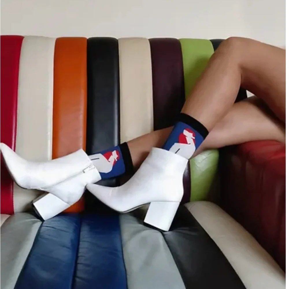 Beth Fraser Sock Collaboration with Tailored Union Size 6-10 New w/ Tag Last One